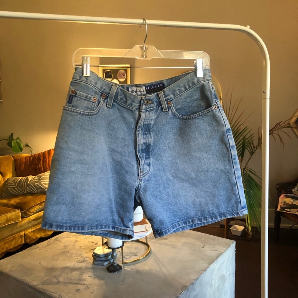 High waist, vintage Express Bleus Relaxed denim shorts size 8